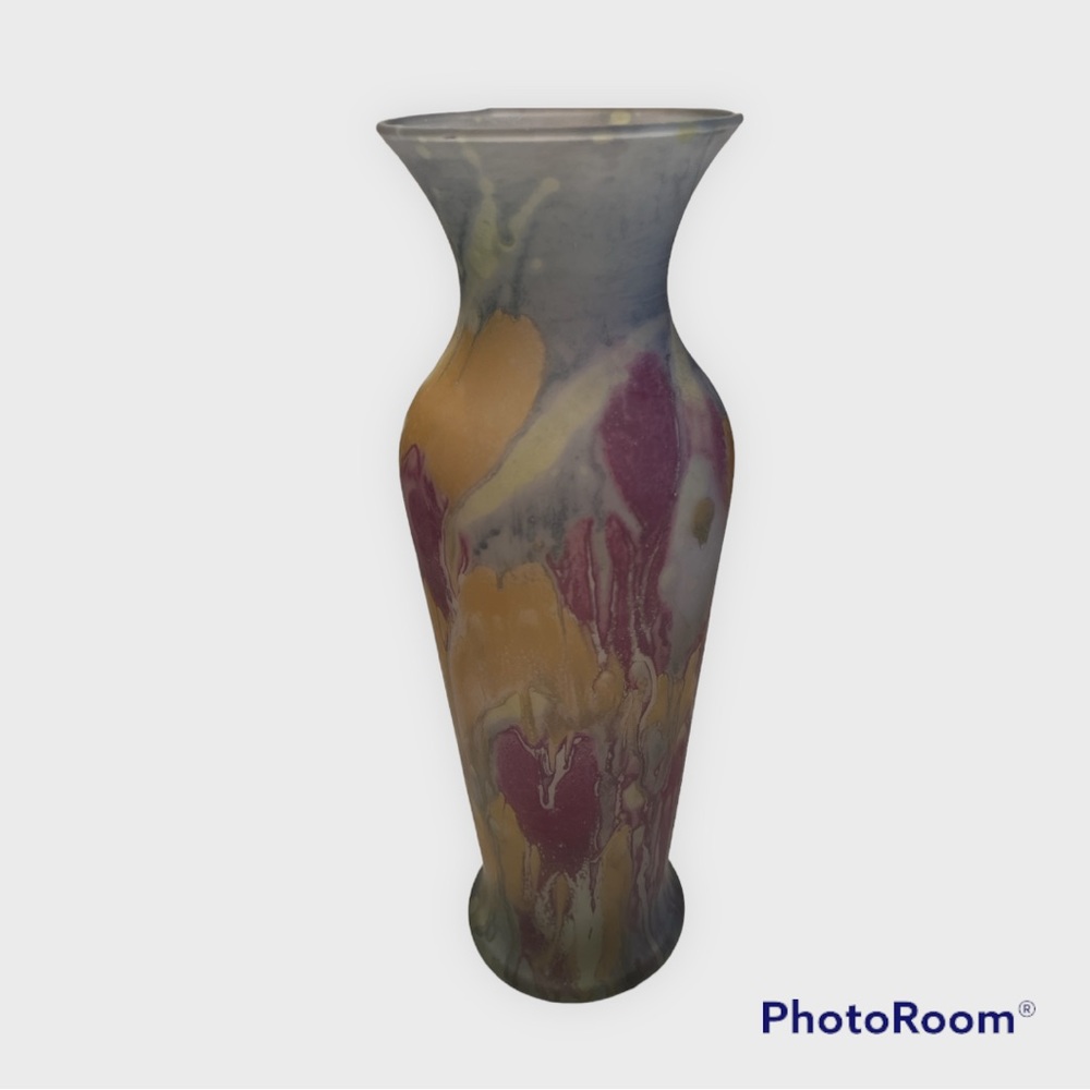 Vintage Rueven Glass Vase